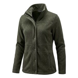 Eddie Bauer Army Green Knit Jacket